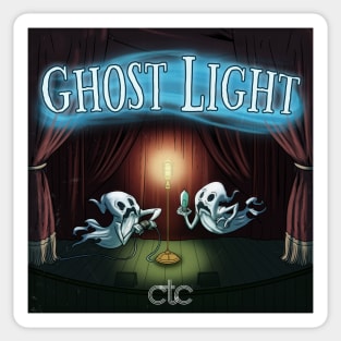 Ghost Light Logo Sticker